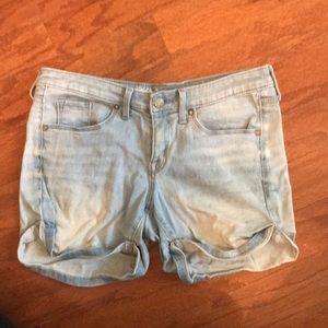 🚨4/$20🚨mossimo denim midi shorts